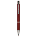 Burgundy with Silver Trim Laserable Pen