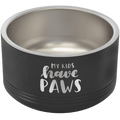 Black Polar Camel 18 oz. Small Pet Bowl
