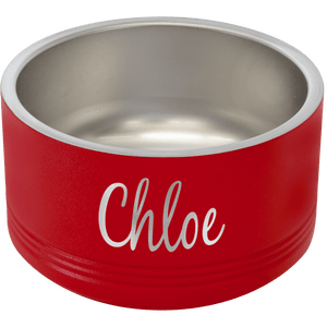 Red Polar Camel 18 oz. Small Pet Bowl
