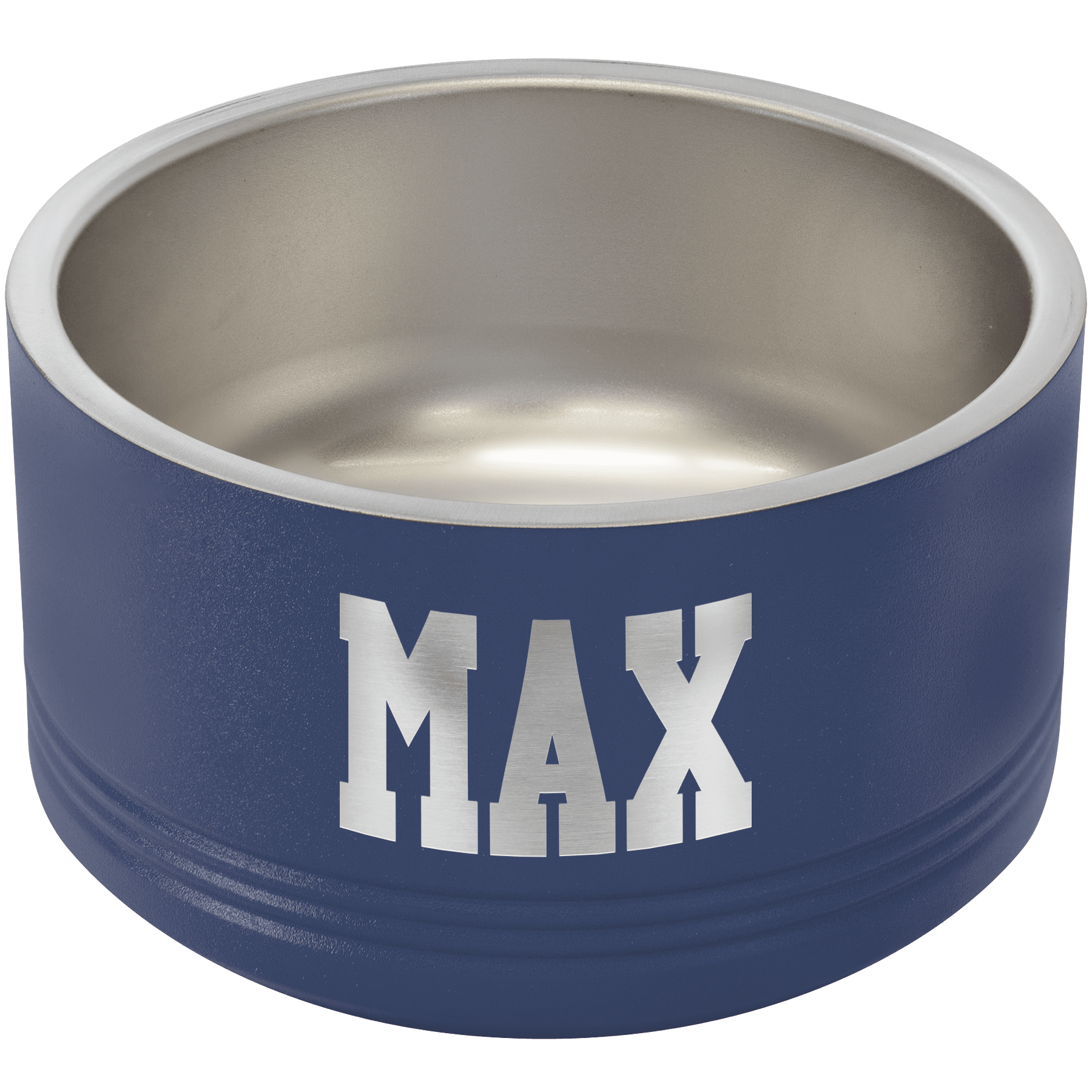 Navy Blue Polar Camel 18 oz. Small Pet Bowl