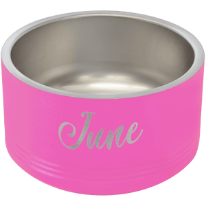 Pink Polar Camel 18 oz. Small Pet Bowl
