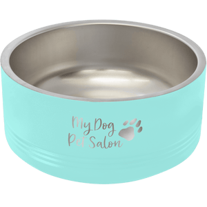 Teal Polar Camel 32 oz. Medium Pet Bowl
