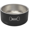 Black Polar Camel 64 oz. Large Pet Bowl