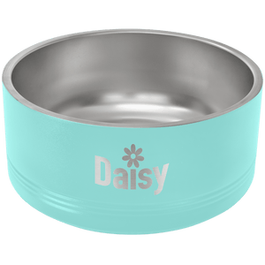 Teal Polar Camel 64 oz. Large Pet Bowl