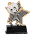 5" Baseball Little Pal Resin