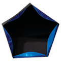 Black/Blue 5"/ Luminary Star Acrylic