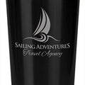 Black Laserable Stainless Steel 16 oz. Travel Mug without Handle
