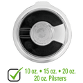 Magnetic Lid for 10, 15, 16, and 20 oz. Polar Camel Tumblers, 20 oz. Pilsners