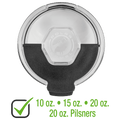 Snap Lid for 10, 15, 16, 20 oz. Polar Camel Tumblers or 20 oz. Pilsners