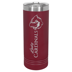 Maroon Polar Camel 22 oz. Skinny Tumbler with Slider Lid