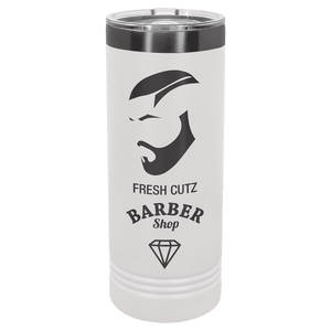 White/Ghost Black Polar Camel 22 oz. Skinny Tumbler