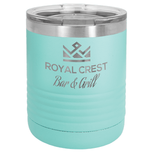 Teal Vacuum Insulated Ringneck Tumbler with Clear Polar Camel 10 oz. Lid