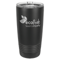 Polar Camel 20 oz. Full Black Ringneck Tumbler with Slider Lid