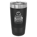 Black Polar Camel 20 oz. Ringneck Tumbler with Slider Lid