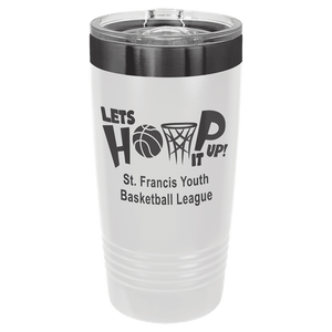 White/Ghost Black Polar Camel 20 oz. Ringneck Tumbler