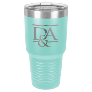 Teal Polar Camel 30 oz. Ringneck Tumbler with Logo Lid