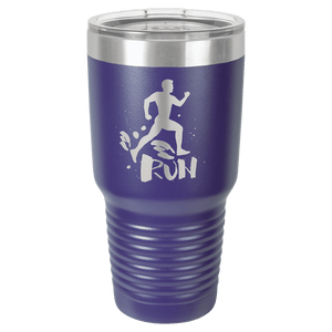 Purple Polar Camel 30 oz. Ringneck Tumbler with Logo Lid