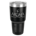 Black Polar Camel 30 oz. Ringneck Tumbler with Logo Lid