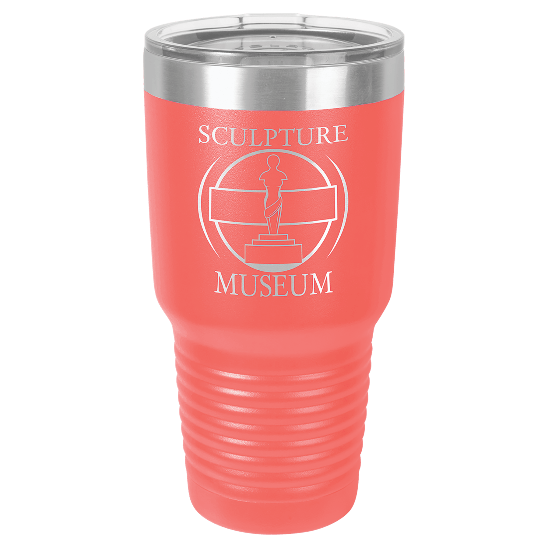 Coral Polar Camel 30 oz. Ringneck Tumbler with Logo Lid