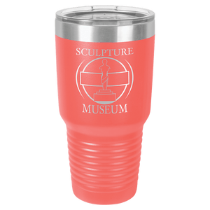 Coral Polar Camel 30 oz. Ringneck Tumbler with Logo Lid