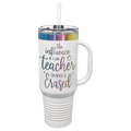 White/Prism Polar Camel 40 oz. Travel Mug with Handle & Straw
