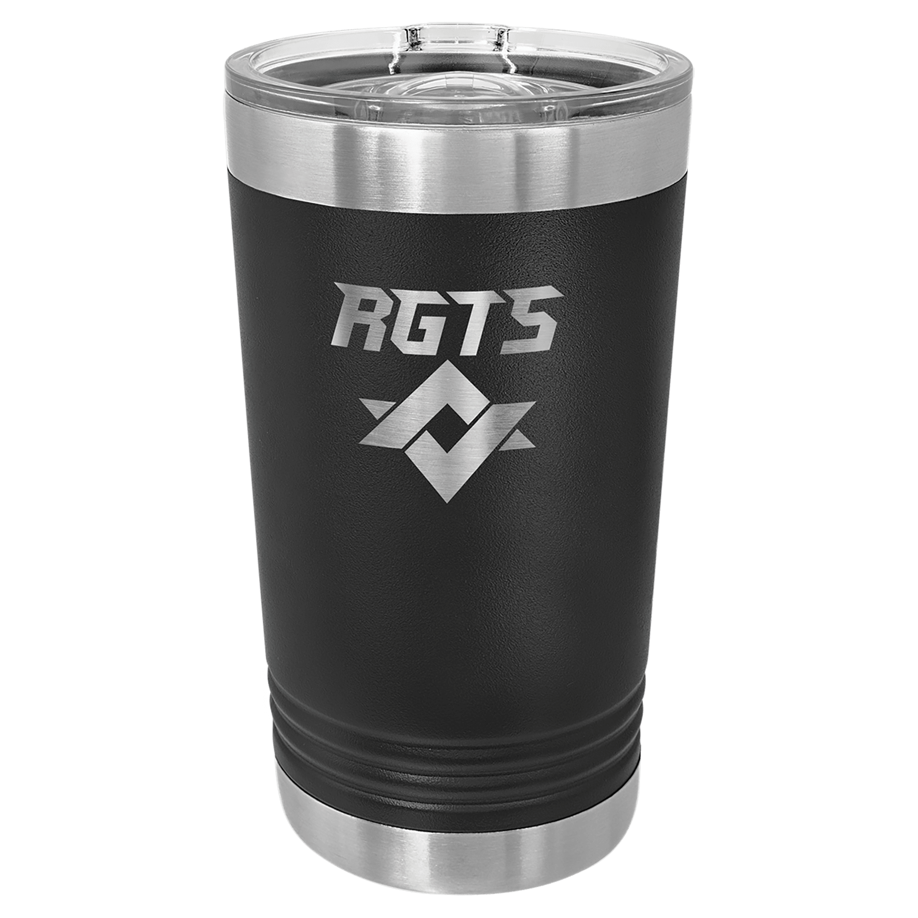 Black Polar Camel 16 oz. Pint with Slider Lid