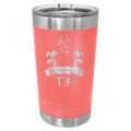 Polar Camel Coral 16 oz. Pint with Slider Lid