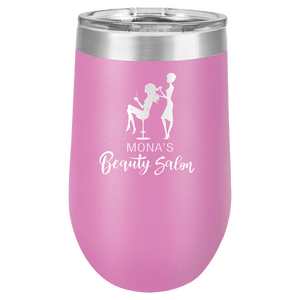 Light Purple Polar Camel 16 oz. Vacuum Insulated Stemless Tumbler with Lid