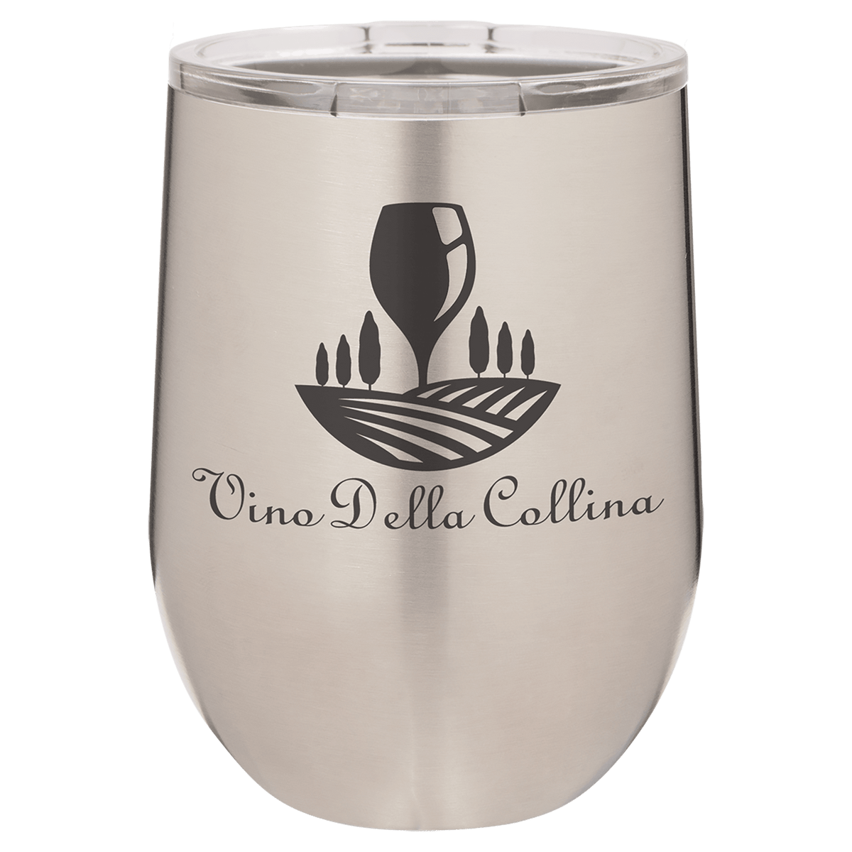 Polar Camel 12 oz. Stainless Steel Vacuum Insulated Stemless Wine Tumbler with Lid