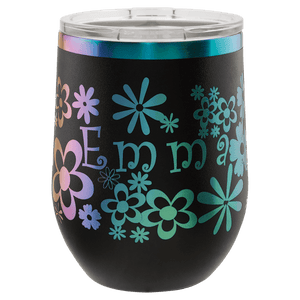 Black Polar Camel 12 oz./Prism Stemless Wine Tumbler