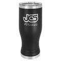 Black 20 oz. Pilsner with Clear Polar Camel Lid