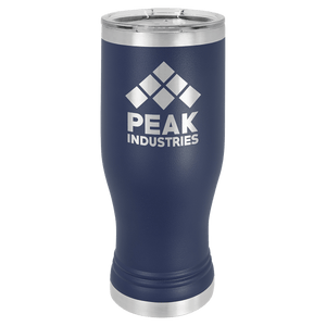Navy Blue 20 oz. Pilsner with Clear Polar Camel Lid
