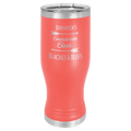 Polar Camel Coral 20 oz. Polar Camel Pilsner with Lid