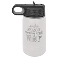 Polar Camel 12 oz. White Polar Bottle
