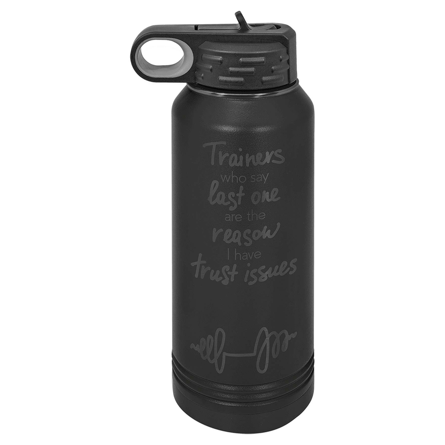 Black/Ghost Black Polar Camel 32 oz. Water Bottle