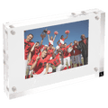 4" x 6" Clear Rectangle Magnetic Acrylic