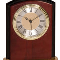 6 1/2" Mahogony Finish Square Arch Clock