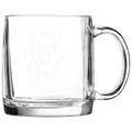 Polar Camel 12 1/4 oz. Clear Coffee Mug