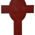 8" x 13 5/8" Rosewood Piano Finish Cross