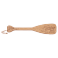 18" x 4" Boat Paddle with Leather String