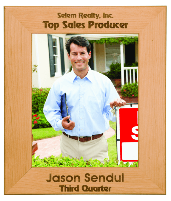 4" x 6" Genuine Alder Picture Frame