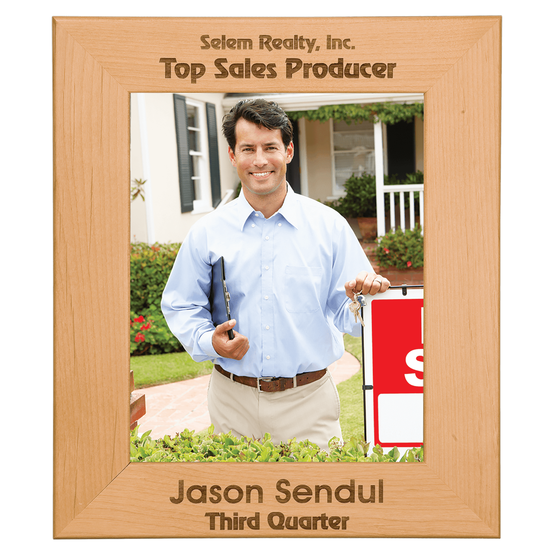 5" x 7" Genuine Alder Picture Frame