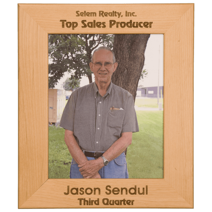 8" x 10" Genuine Alder Picture Frame