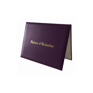 Premium Diploma Cover in Purple Color
