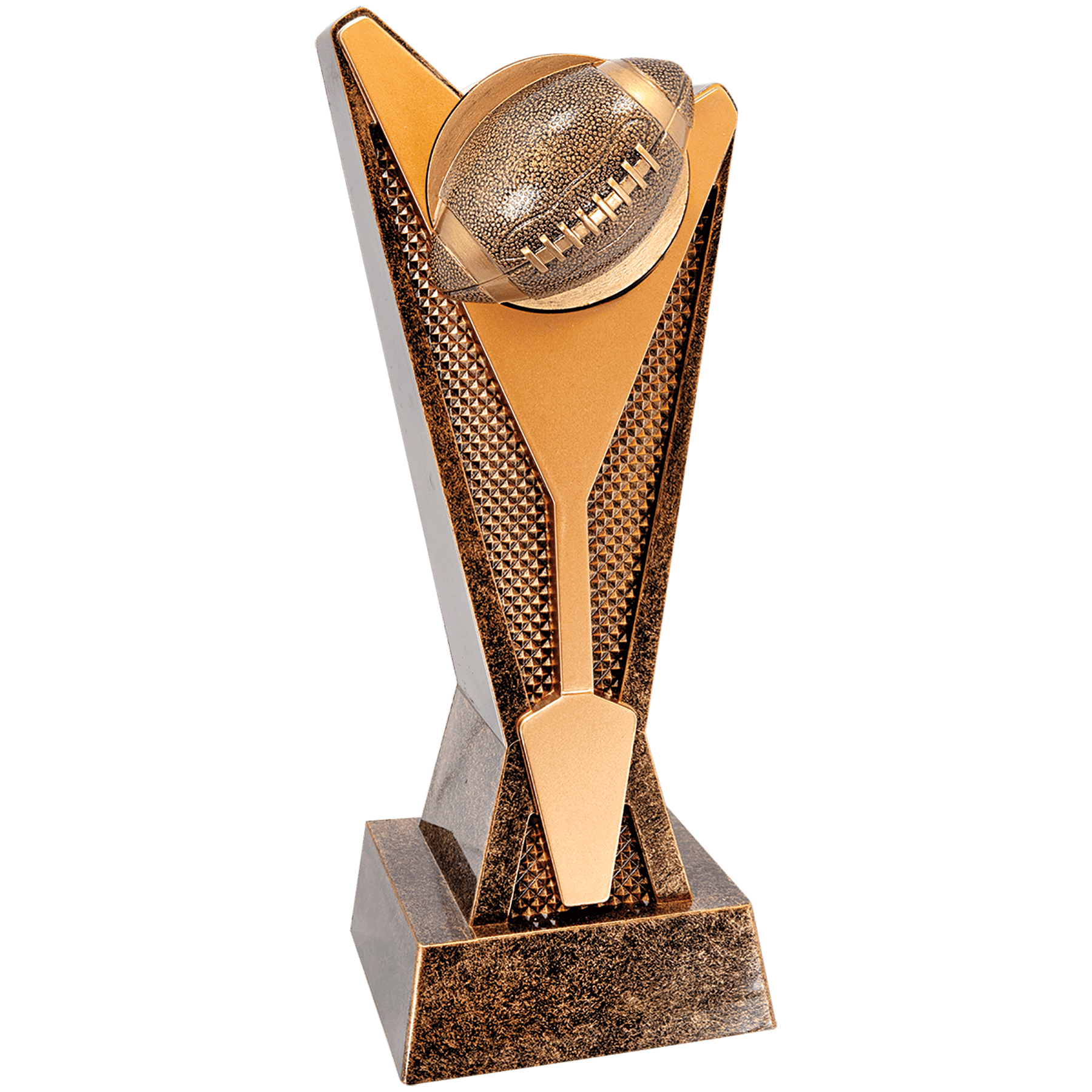 9" Football Rock Star Award