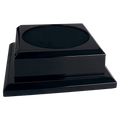 7" x 7" Black Royal Piano Finish Pedestal Base