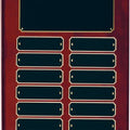 12 Plate Piano Finish Completed Perpetual Plaque