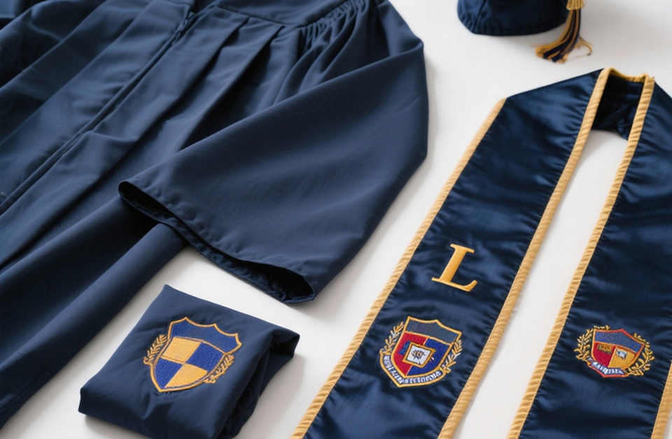 Caps and Gowns Set for College Graduation