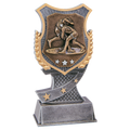 6" Wrestling Shield Award