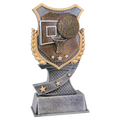 7" Basketball Shield Award